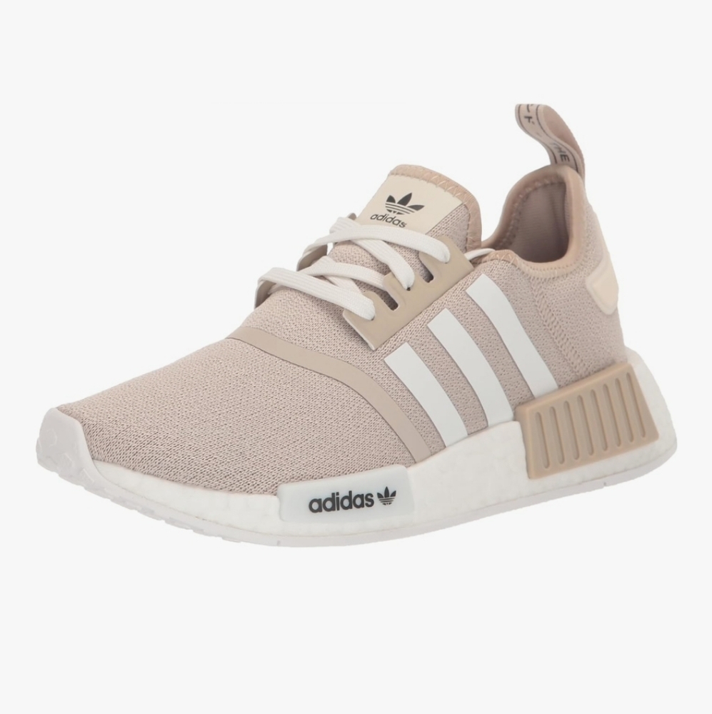 Adidas NMD R1 Wonder Beige White Women 6.5 Mens 4.5 Sneakers Shoes - Picture 3 of 16